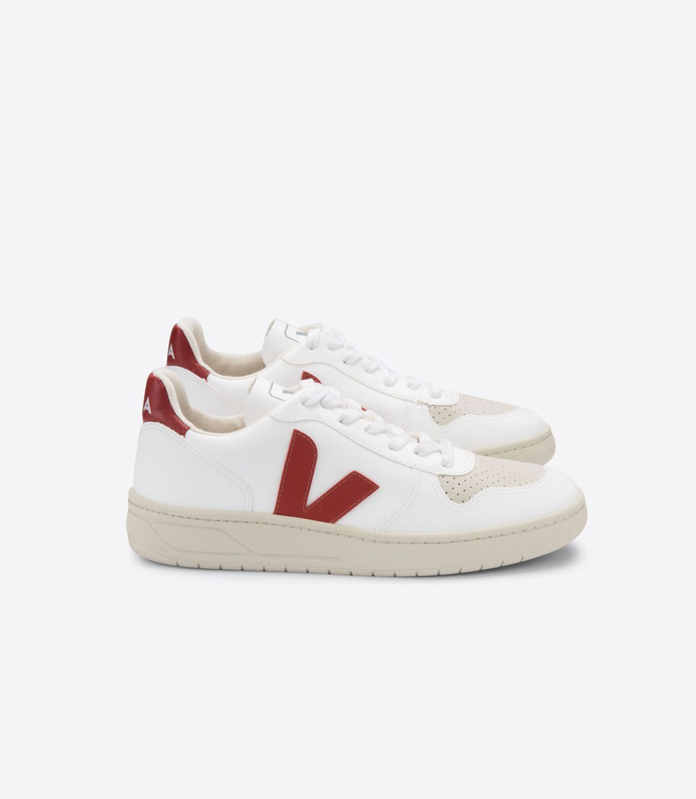 Veja Sneakers Mens - V-10 Cwl - White - 4325AJRMT